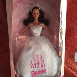 Wedding Dress Bride Barbie Doll - Club Wedd  - Never removed from box - New In Box