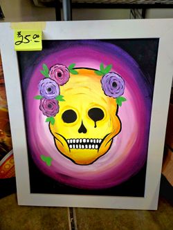 Acrylic Canvas Framed Painting