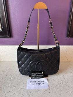 CC Timeless Shoulder Bag In Caviar
