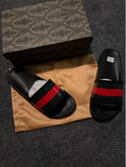 Mens designer slides