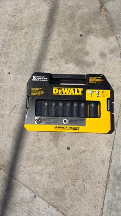 Dewalt socket set