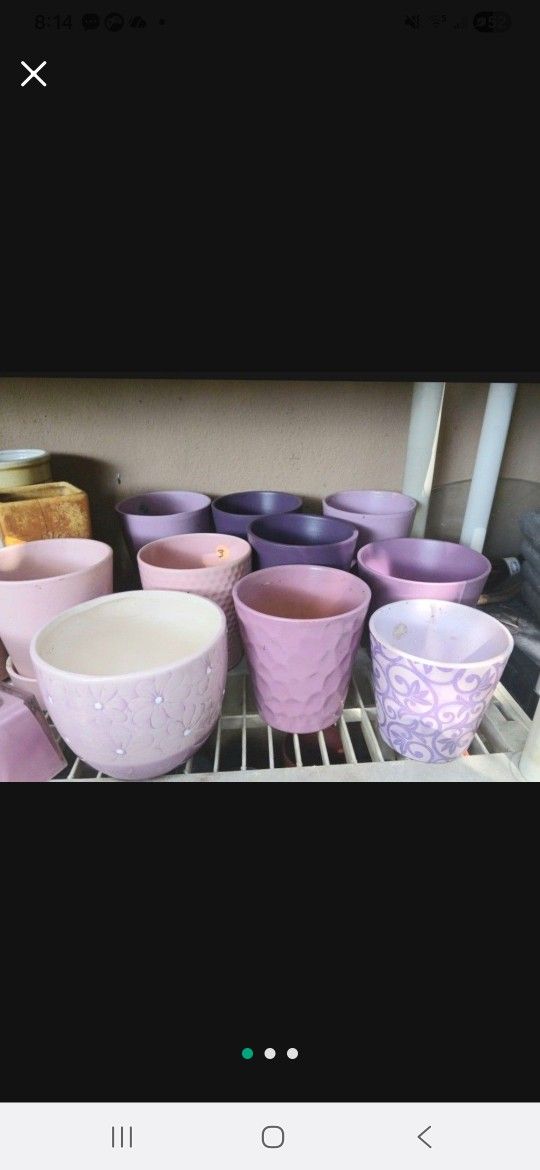 Ceramic Houseplant Pots Huge Selection