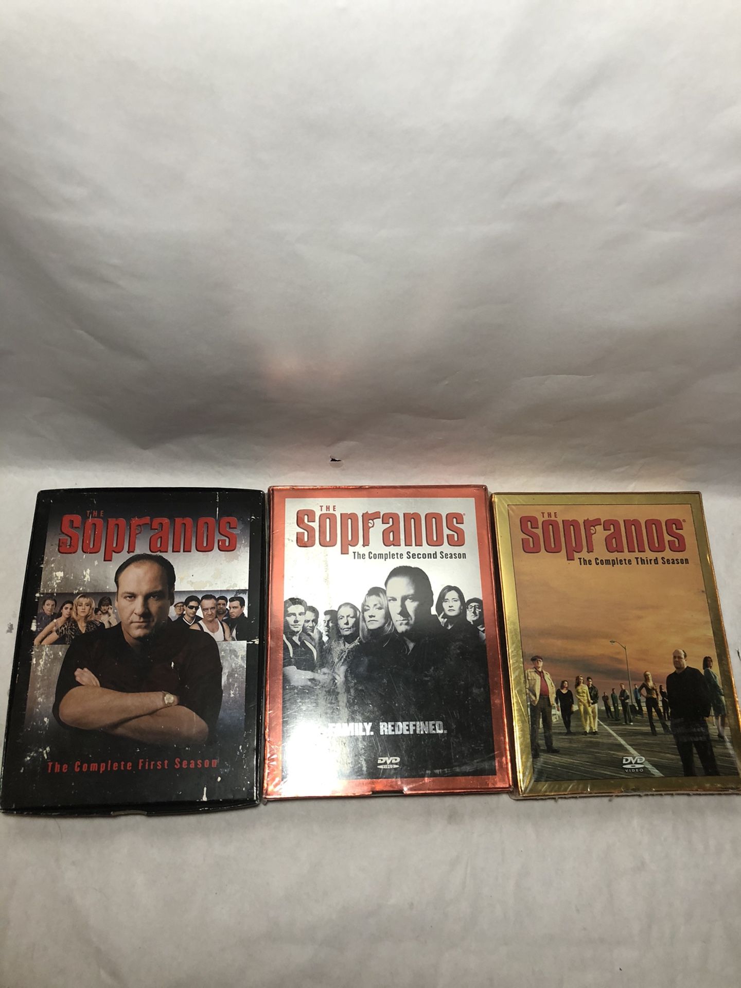 The Sopranos Seasons 1 - 3 DVD Box Sets Like New