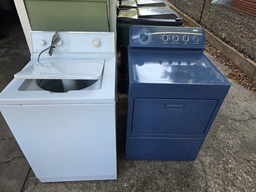 Washer And Dryer