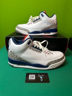 Air Jordan 3 Retro 2016 “True Blue” NEW Size 8.5 OG ALL 854262-106