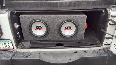 Subwoofer and amp
