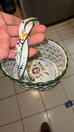 Ceramic Basket 🧺