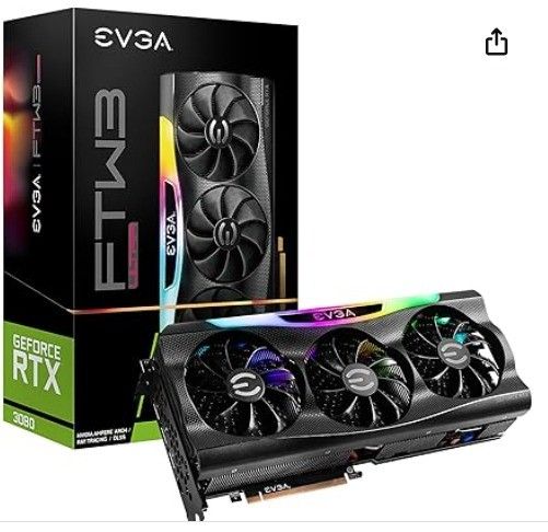 EVGA RTX 3080 FTW3 Ultra Gaming – 10GB GDDR6X – iCX3 Cooling – $725 OBO