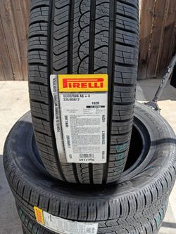 225/65R17 PIRELLI SCORPION new tires and for 4 llantas nuevas instaladas y balanceadas open day 7