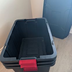 27 gal totes, heavy duty