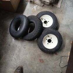 4.80/4.00-8 Tires And Wheels 