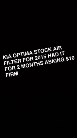 Kia optima 2015