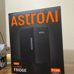 ASTROAI 6L mini fridge for home and car