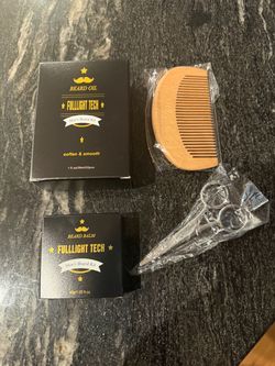 New- Fulllight Tech Men’s Beard Set 5 pieces