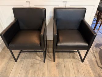 Leather chairs excellent condition