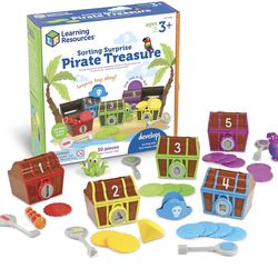 Learning resources pirate treasure boxes