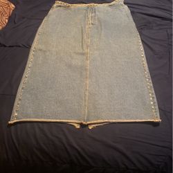Jean Skirt