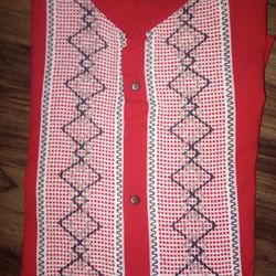 Mexica Manta Men Sleeve Bottom Up .