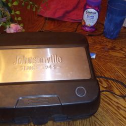 Johnsonville Sizzling Sausage 3-in-1 Indoor Electric Grill,