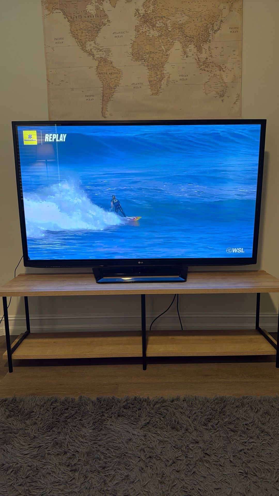 65’ LG Plasma TV w/ Firestick Remote & TV Mount 