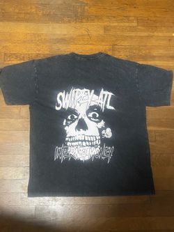 y2k skull face designer shirt plus sized
