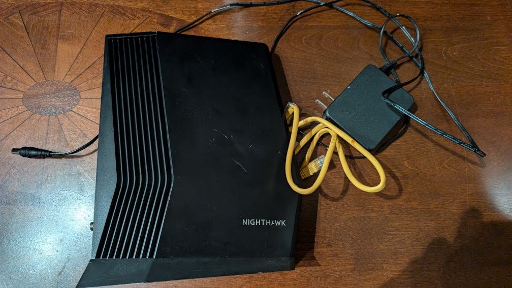 NETGEAR CAX80-100NAR Nighthawk AX6000 WiFi 6 Cable Modem Router