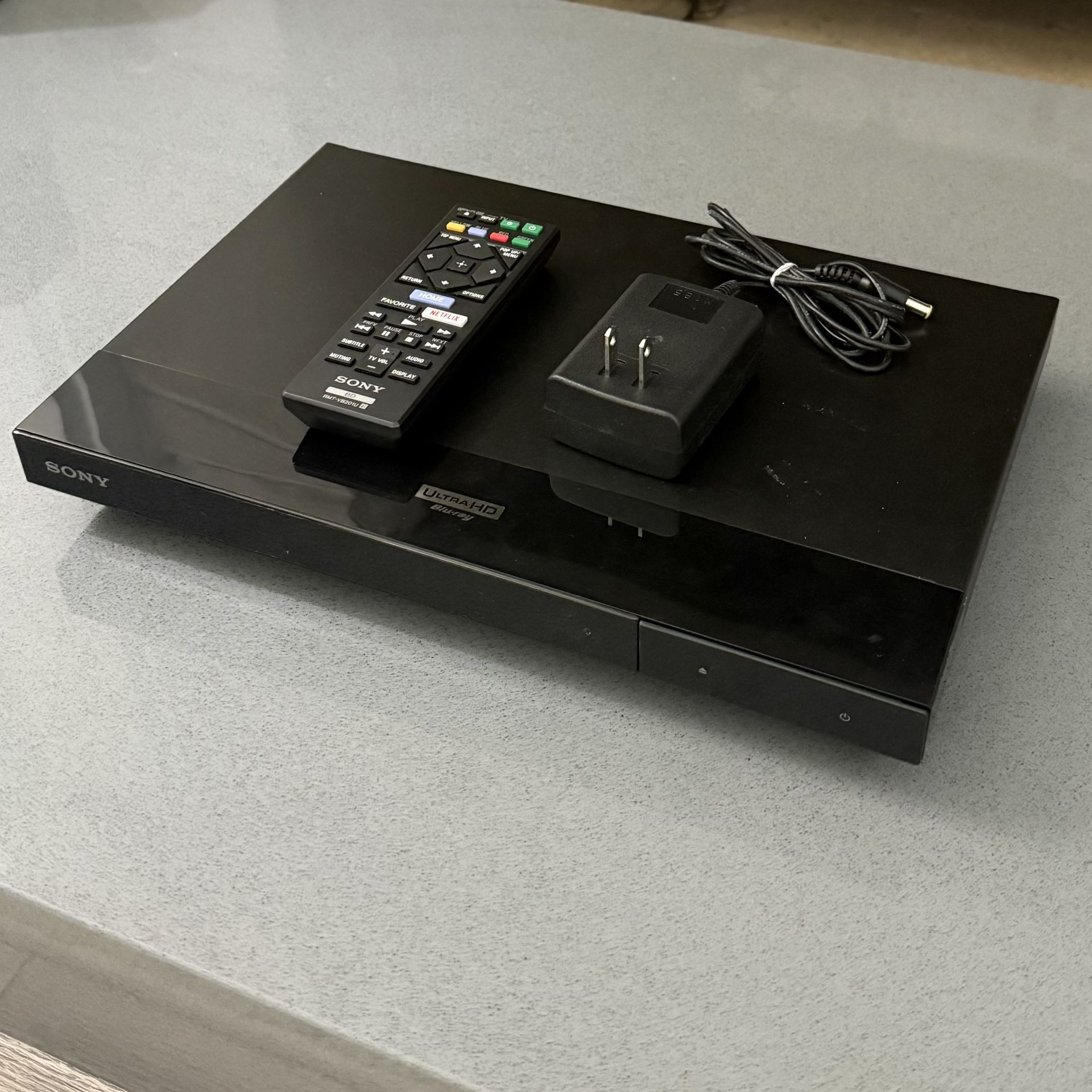 Sony UBP-X700 Ultra HD Blu-Ray DVD Player.
