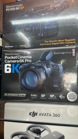 Blackmagic Camera 6K Pro Canon EF Mount