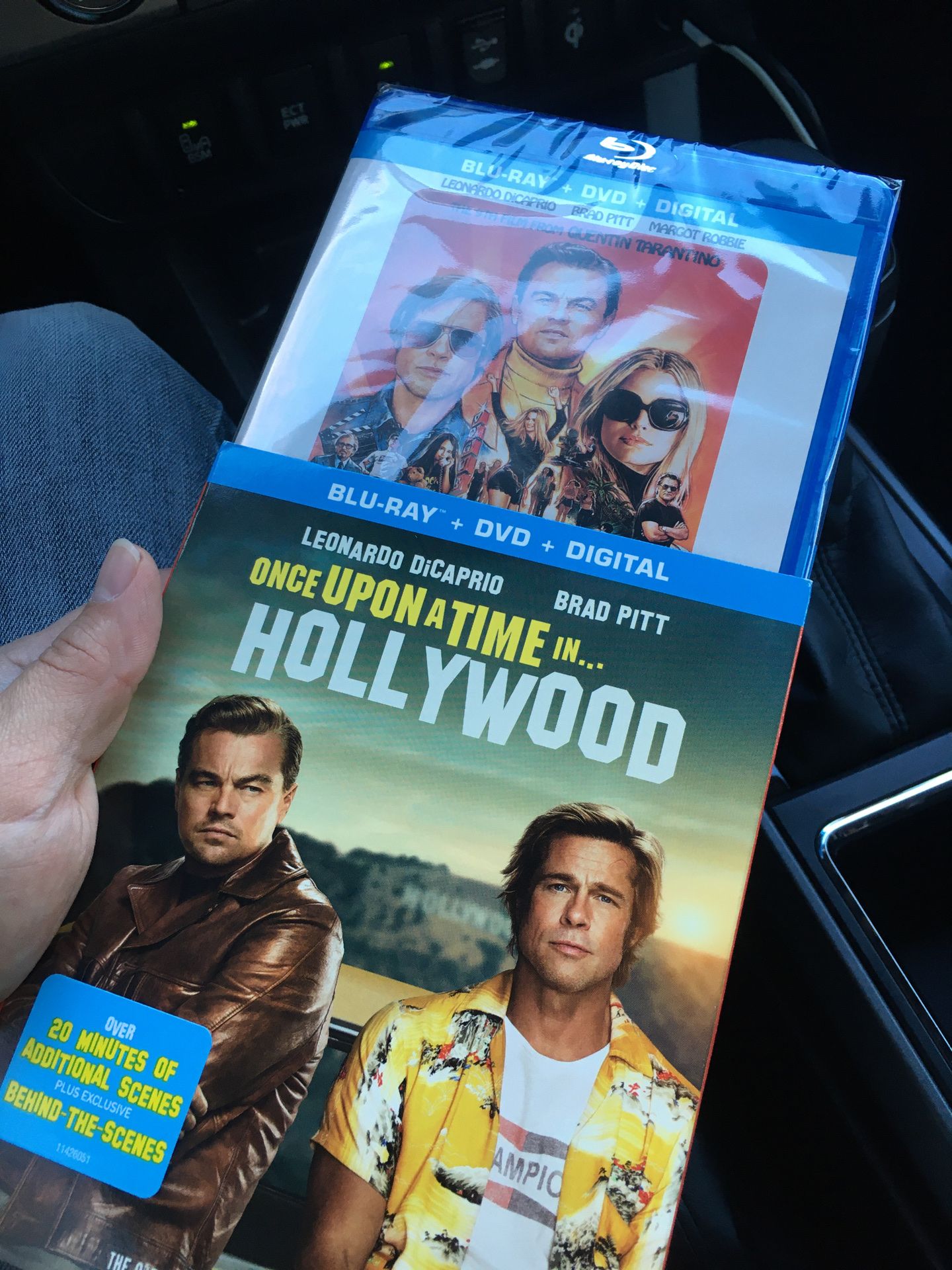 Once upon a time in Hollywood dvd blue ray