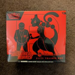 Pokemon Destined rivals pokémon center etb elite trainer box