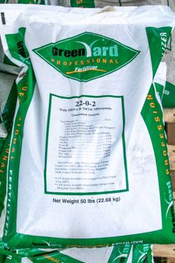 lawn / Grass / Turf fertilizer - 50lbs bag - GreenYard