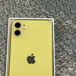 iPhone 11 Yellow UNLOCKED Like New 