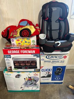 Moving sale baby stuff