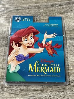 The Little Mermaid Original Soundtrack Sealed Blister pack