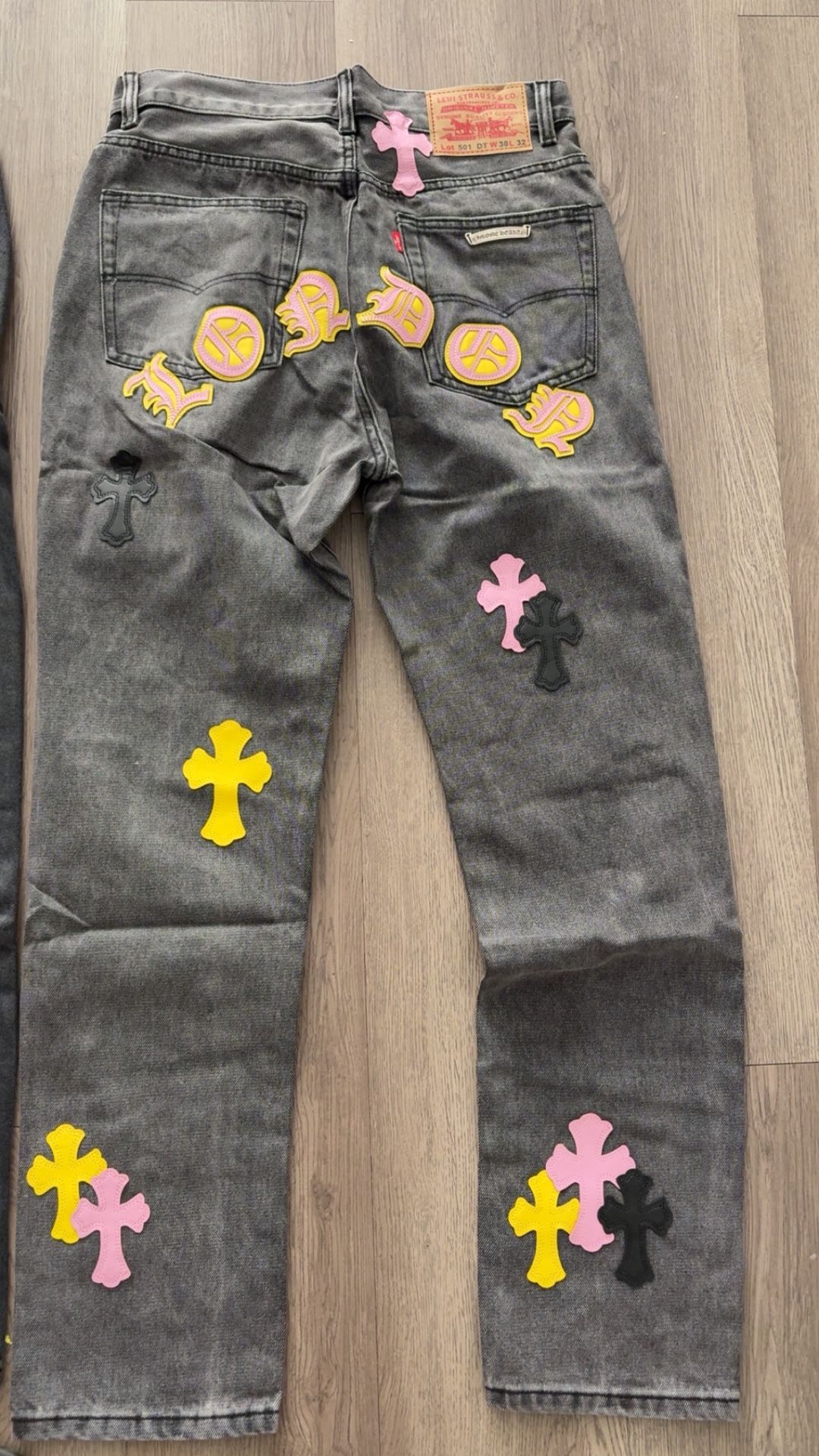 Chrome Hearts Cross Jeans