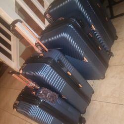 Suitcases Set , Navy Blue