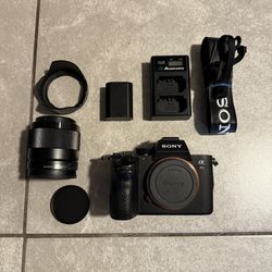 Sony A7r3 With Lens 