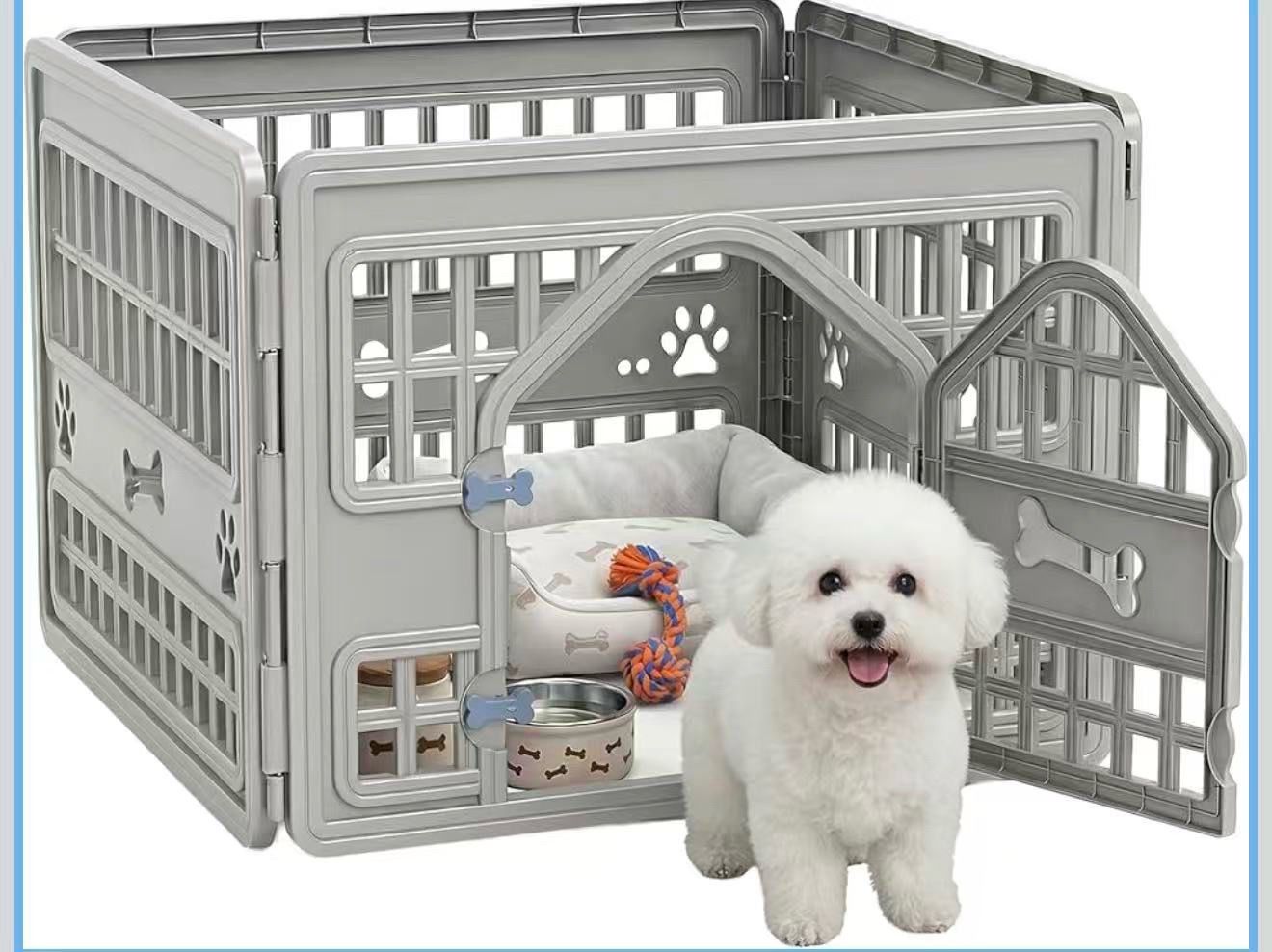 🔥 Dog Playpen, 24 Inch Puppy