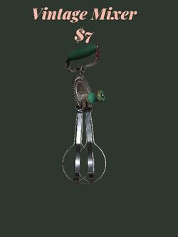 Vintage Green Mixer
