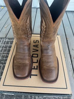 Tecovas The Doc Cafe Goat Boots – Men’s 11.5 –Like New