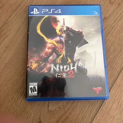 PS4 nioh 2