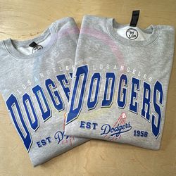 Dodgers, Crewnecks, Hello Kitty Nite, Baseball, Custom Shirts, Custom Apparel 