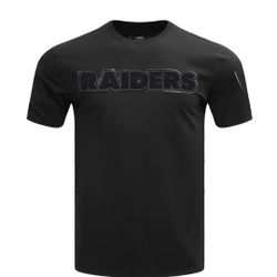 Raiders T-shirt  Triple Black 