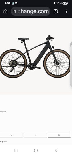 Trek Electric Commuter E-Bike Matte Black
