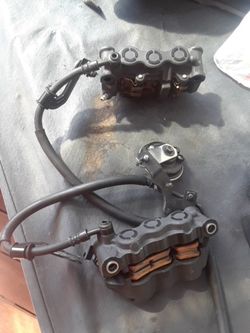 Yamaha r1 brembo brakes 300 miles on calipers