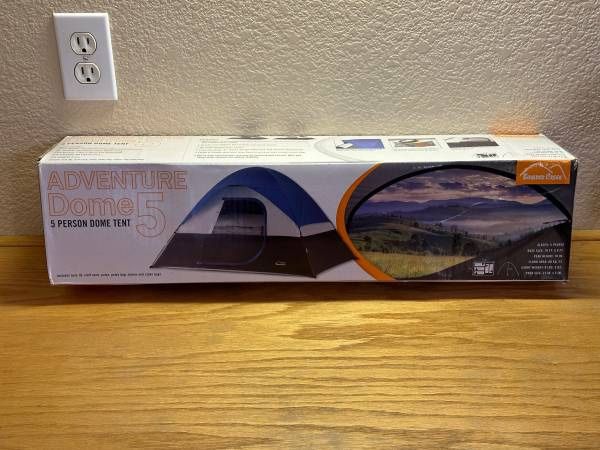 Brand New Adventure Dome 5 Person Dome Tent Camping Gear