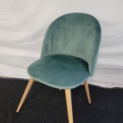 Green Velvet Dining / Accent / Desk Chair