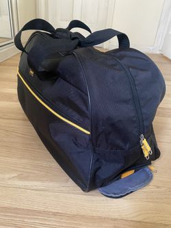 🧳LUCAS Accelerator Hybrid Luggage Collection Wheeled Duffel Black 