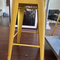 metal stool (set of 4) 