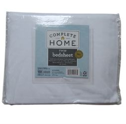 Complete Home White Bedsheet Set-Twin